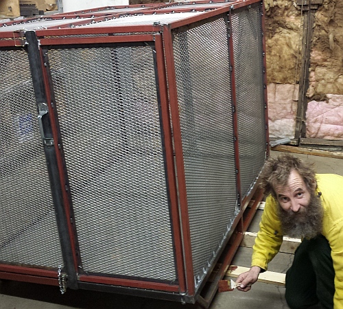 Painting Trash cages